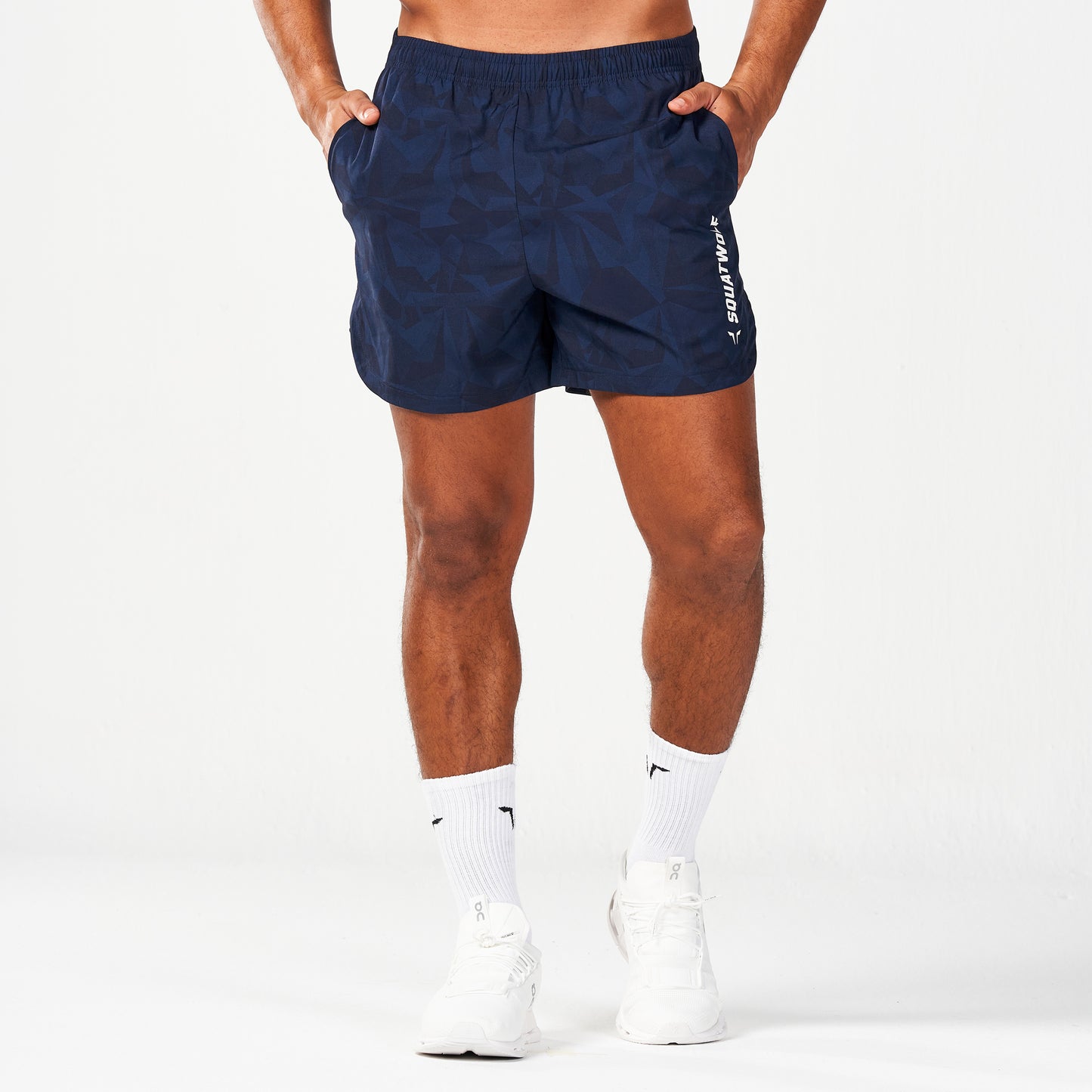 Warrior 5" Shorts 2.0 - Navy Dot Camo