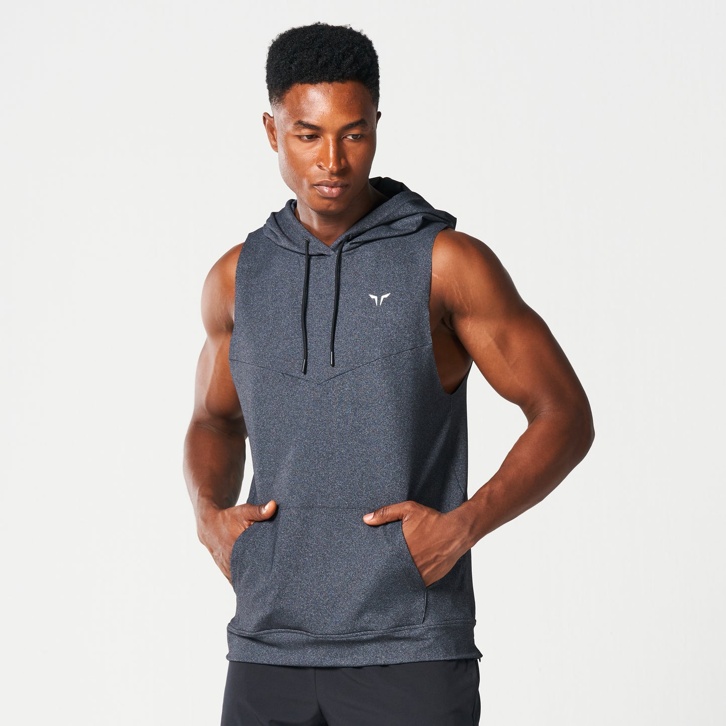 Adonis Hoodie 2.0 - Black Marl