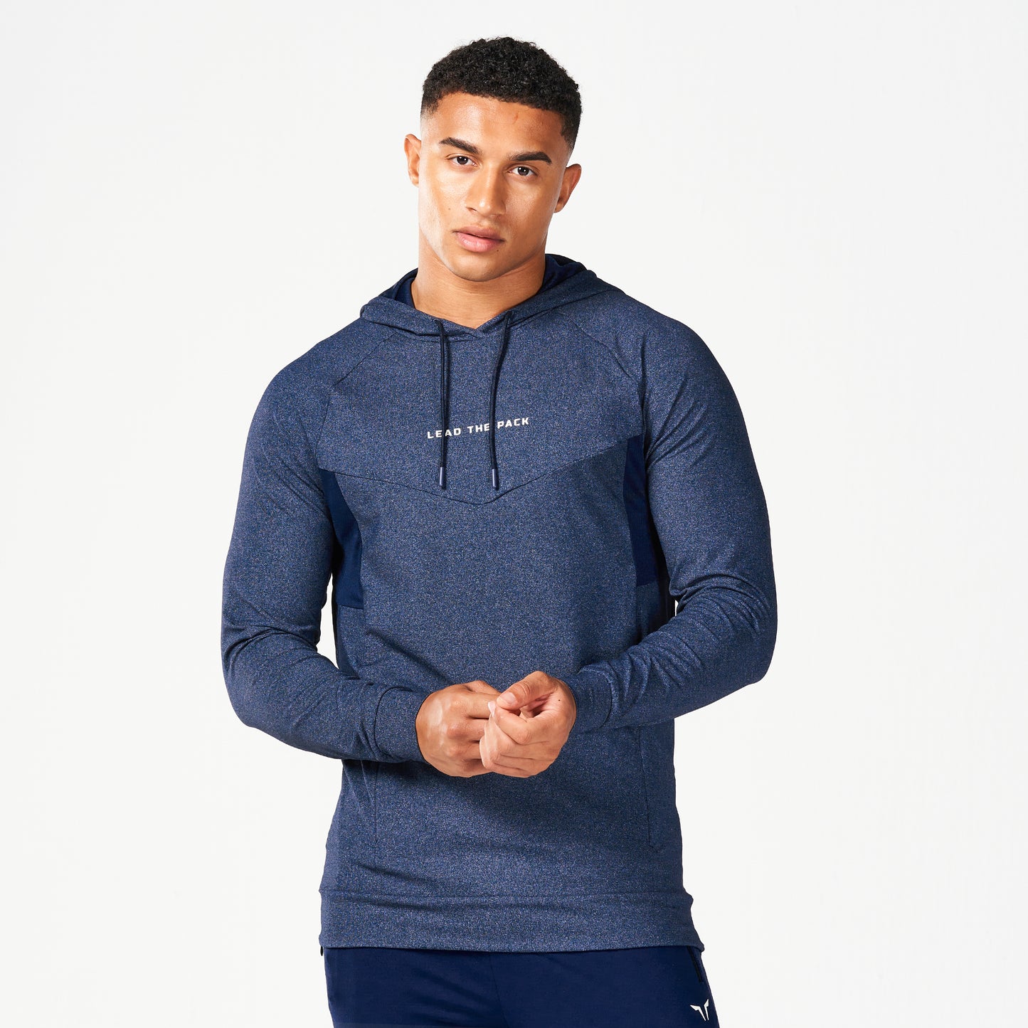 Statement Hoodie 2.0 - Navy Marl