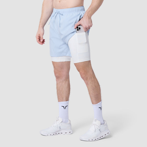 Limitless 2-In-1 7" Shorts - Skyway