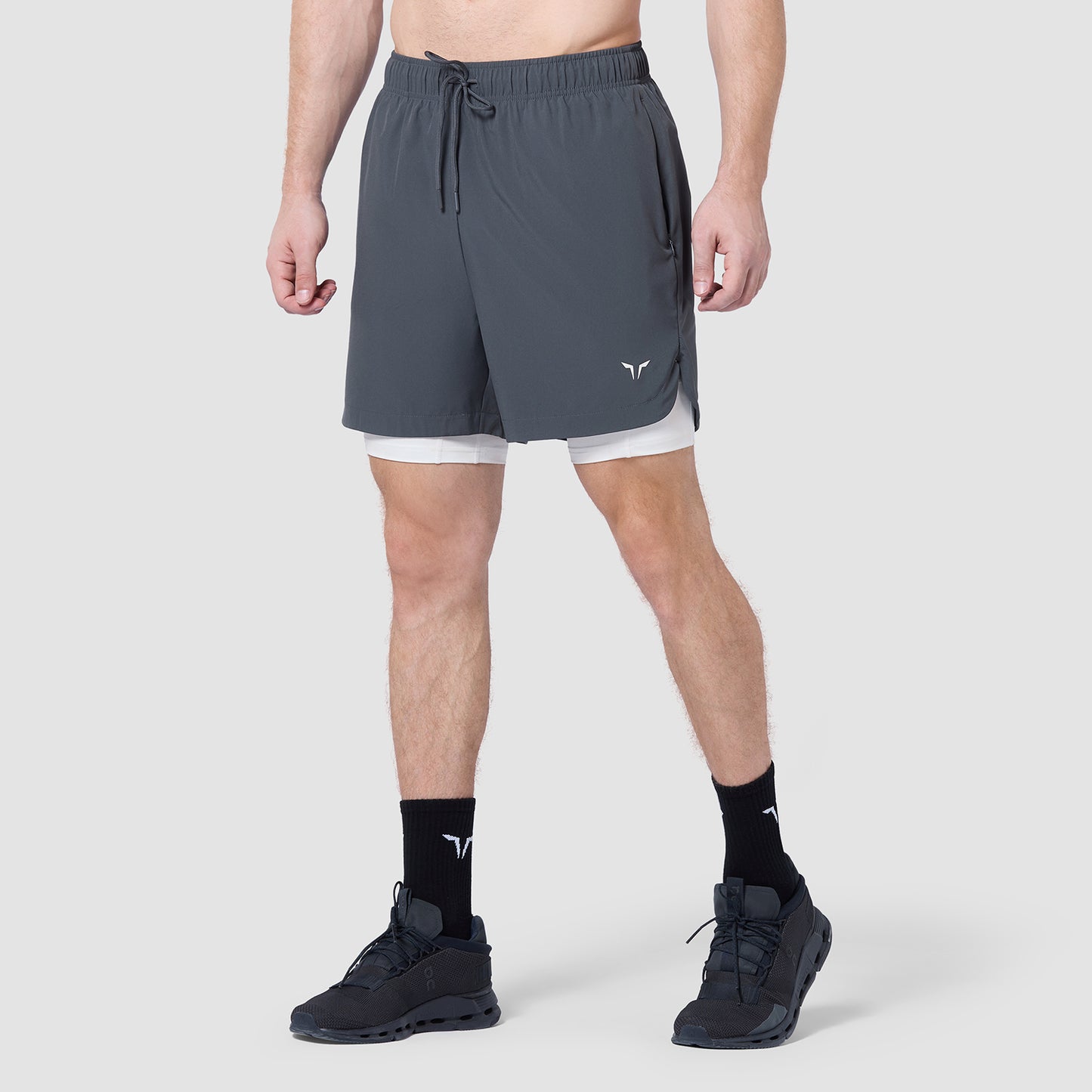 Limitless 2-In-1 7" Shorts - Asphalt