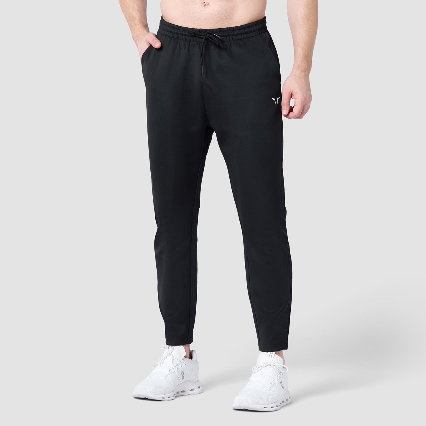 Full black joggers sale