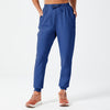 Luxe Ribbed Joggers - Estate Blue