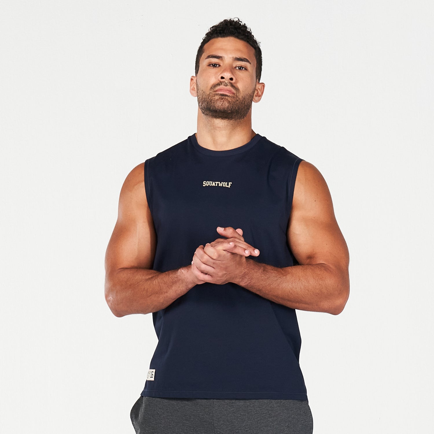 squatwolf-gym-wear-golden-era-young-retro-tank-navy-workout-tank-tops-for-men