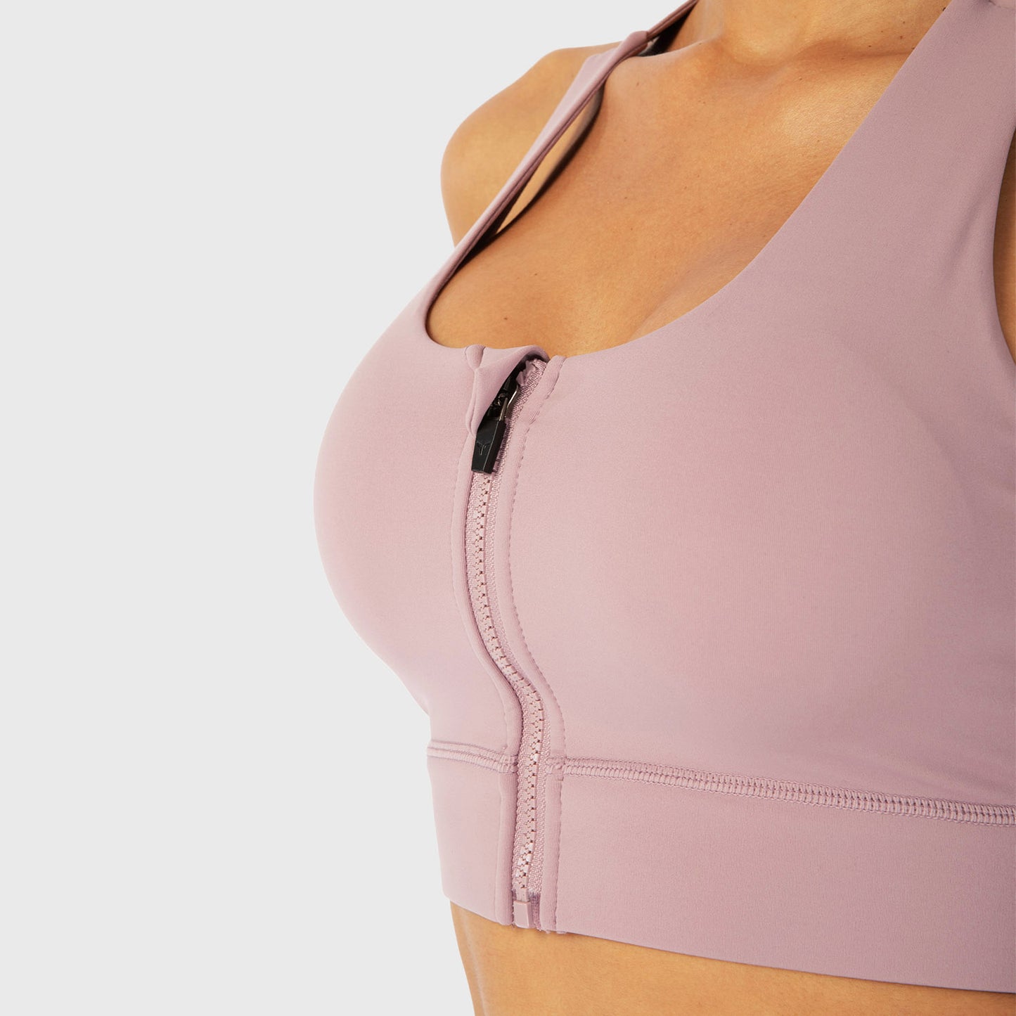 squatwolf-workout-clothes-infinity-zip-up-workout-bra-pink-medium-impact-bra-sports-bra-for-gym