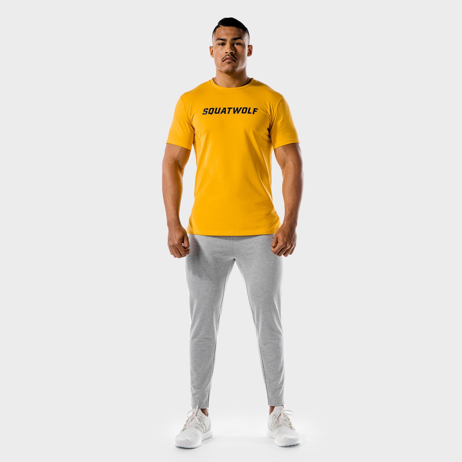 squatwolf-gym-wear-iconic-muscle-tee-yellow-workout-shirts-for-men