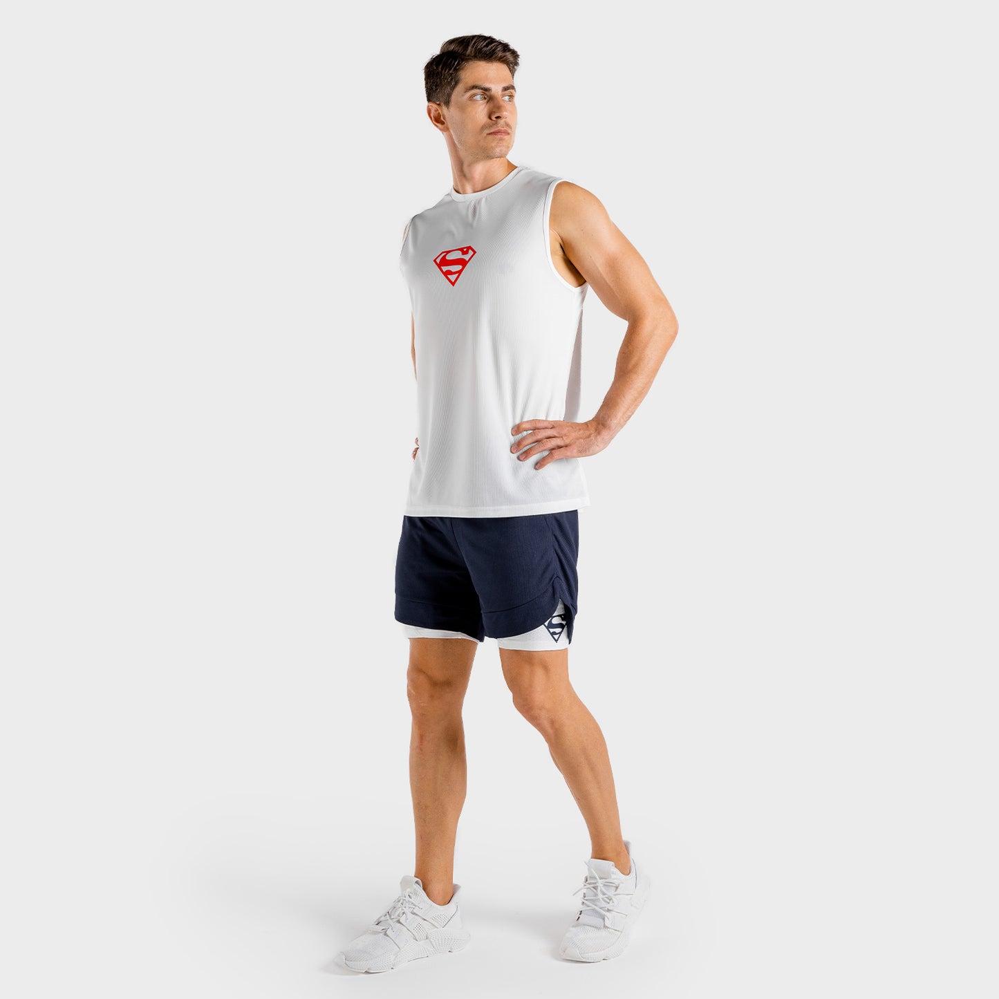 squatwolf-workout-tank-tops-for-men-superman-gym-tank-white-gym-wear