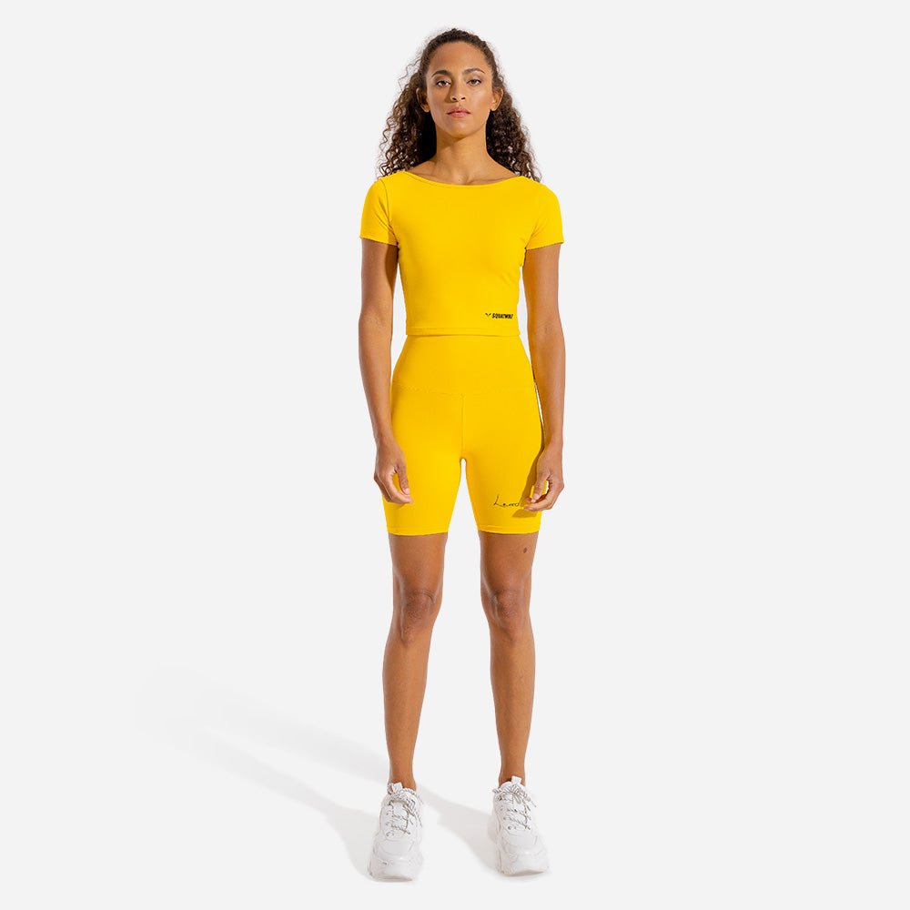 squatwolf-gym-shorts-for-women-vibe-cycling-shorts-yellow-workout-clothes