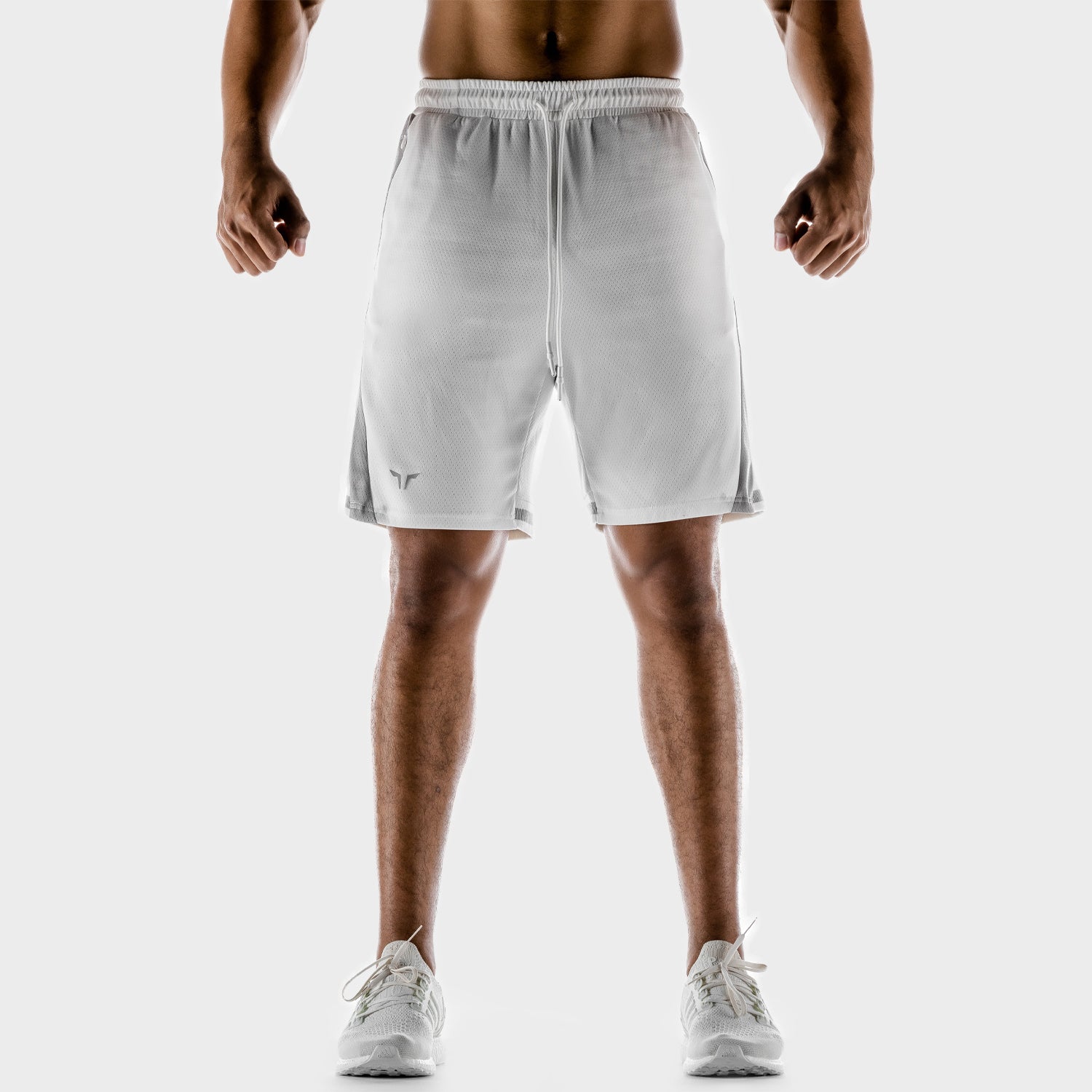 squatwolf-workout-short-for-men-hybrid-2-0-basketball-shorts-white-gym-wear