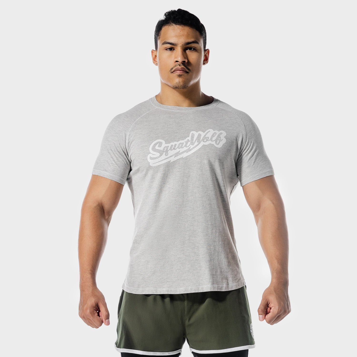 squatwolf-gym-t-shirts-golden-era-one-up-t-shirt-light-grey-marl-workout-clothes-for-men