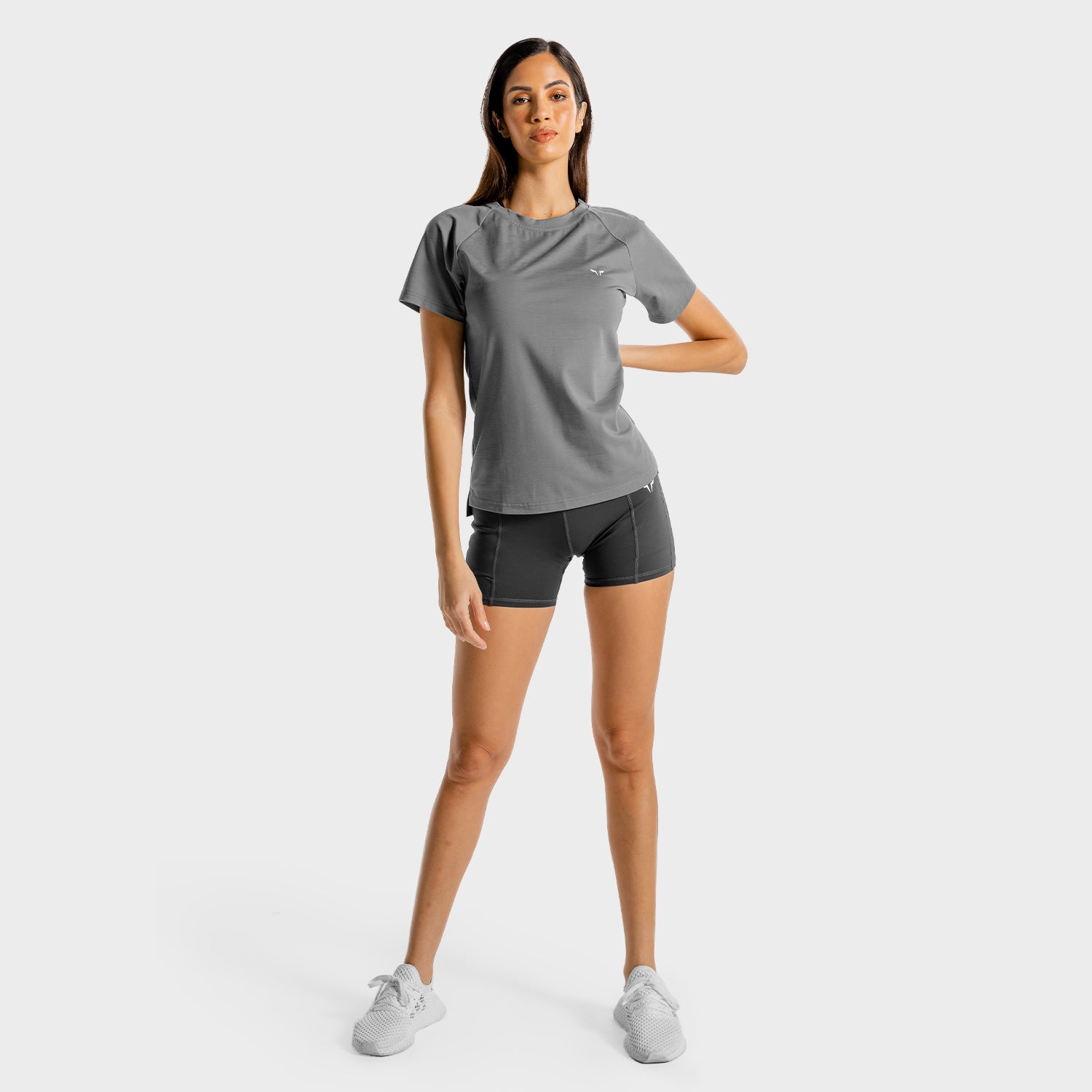 squatwolf-workout-clothes-core-slim-fit-tee-grey-gym-t-shirts-for-women
