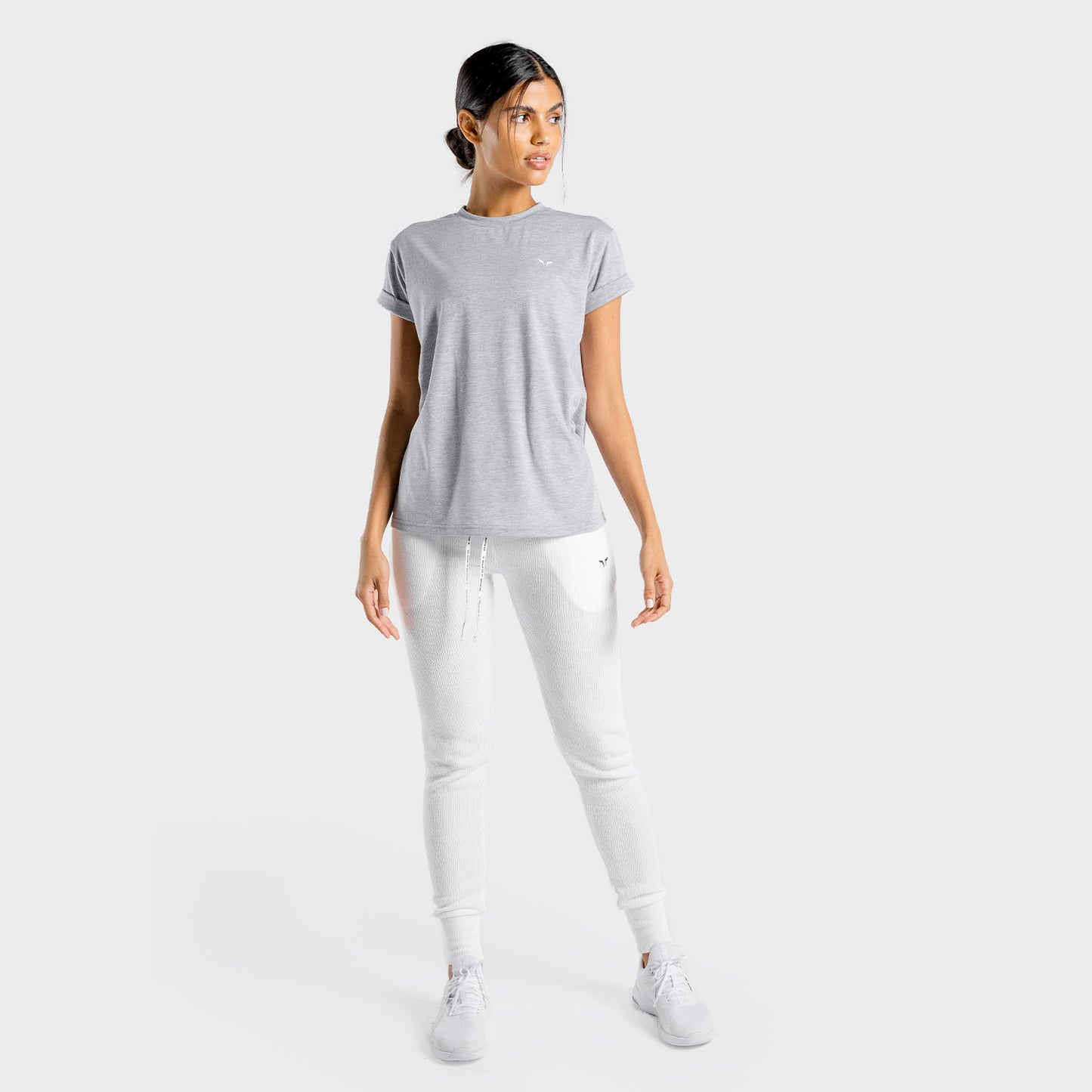 squatwolf-gym-t-shirts-for-women-luxe-oversize-tee-marl-workout-clothes