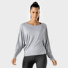squatwolf-gym-wear-womens-fitness-batwing-top-black-workout-shirts