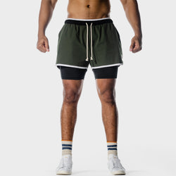 SQUATWOF-gym-wear-golden-era-2-in-1-shorts-green-workout-shorts-for-men
