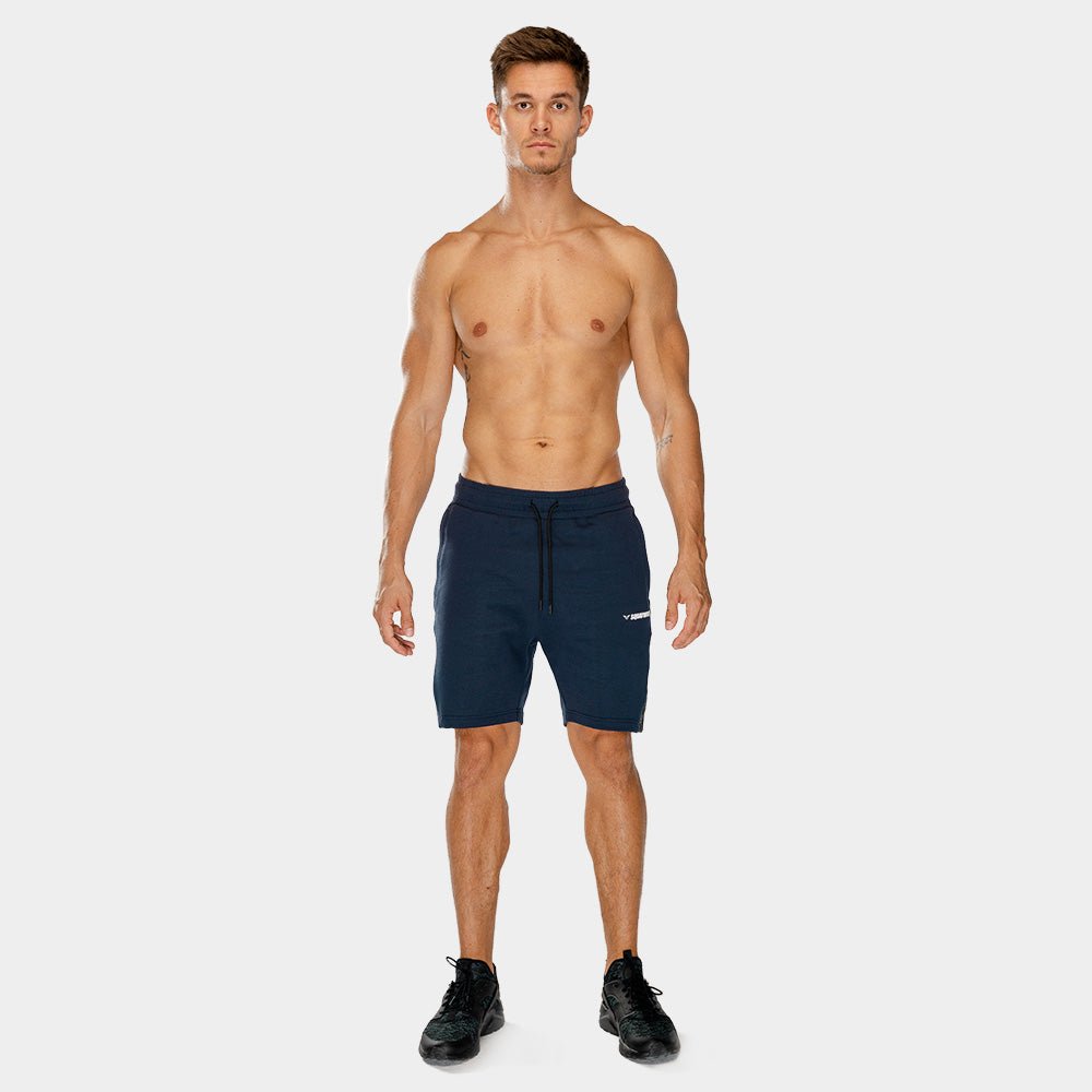 squatwolf-short-for-men-warrior-panel-shorts-navy-workout-gym-wear