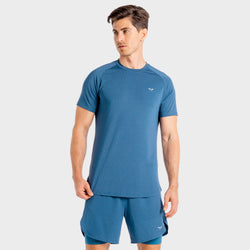 squatwolf-gym-wear-core-mesh-tee-blue-workout-shirts-for-men