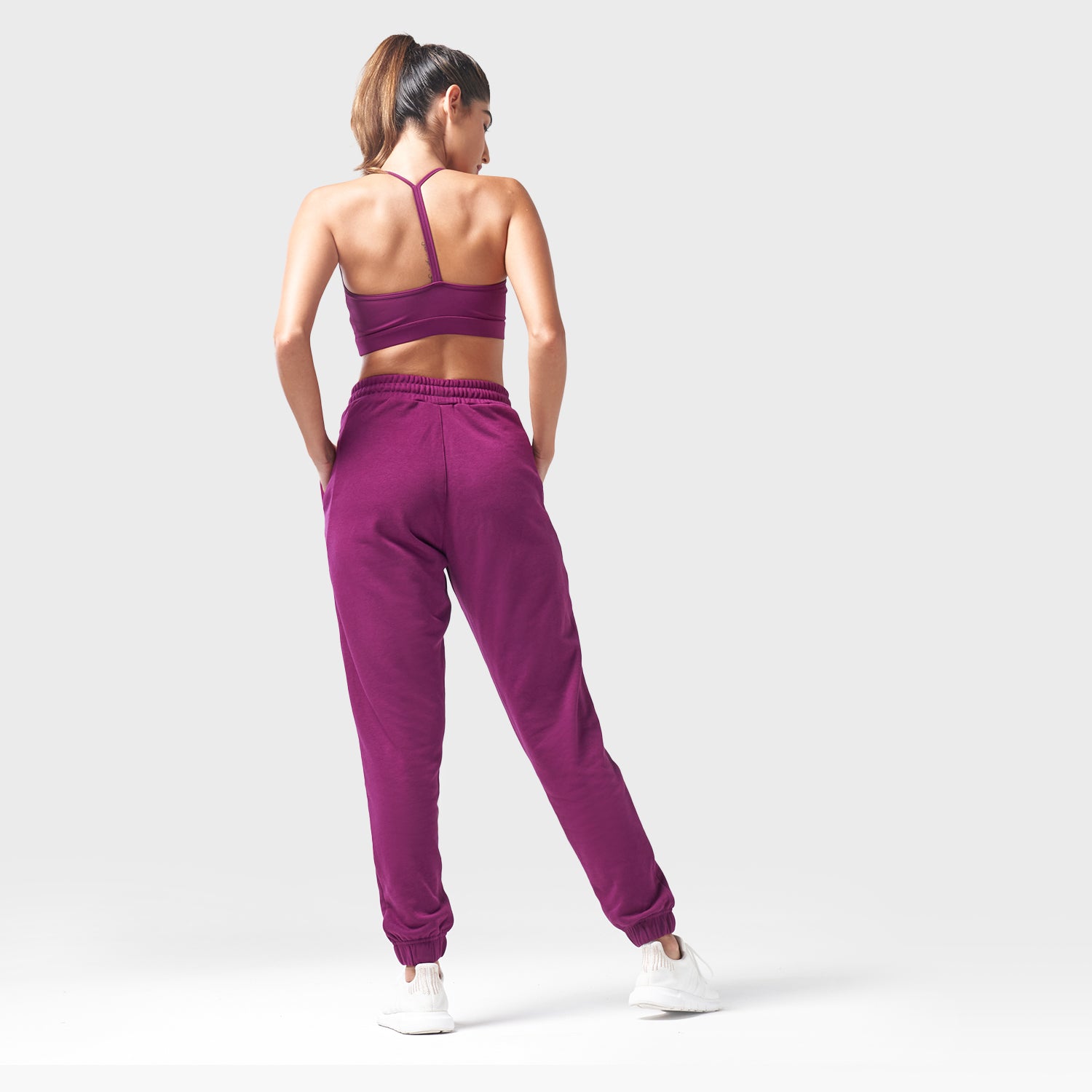 RS, Essential Joggers - Dark Purple, Workout Pants Women