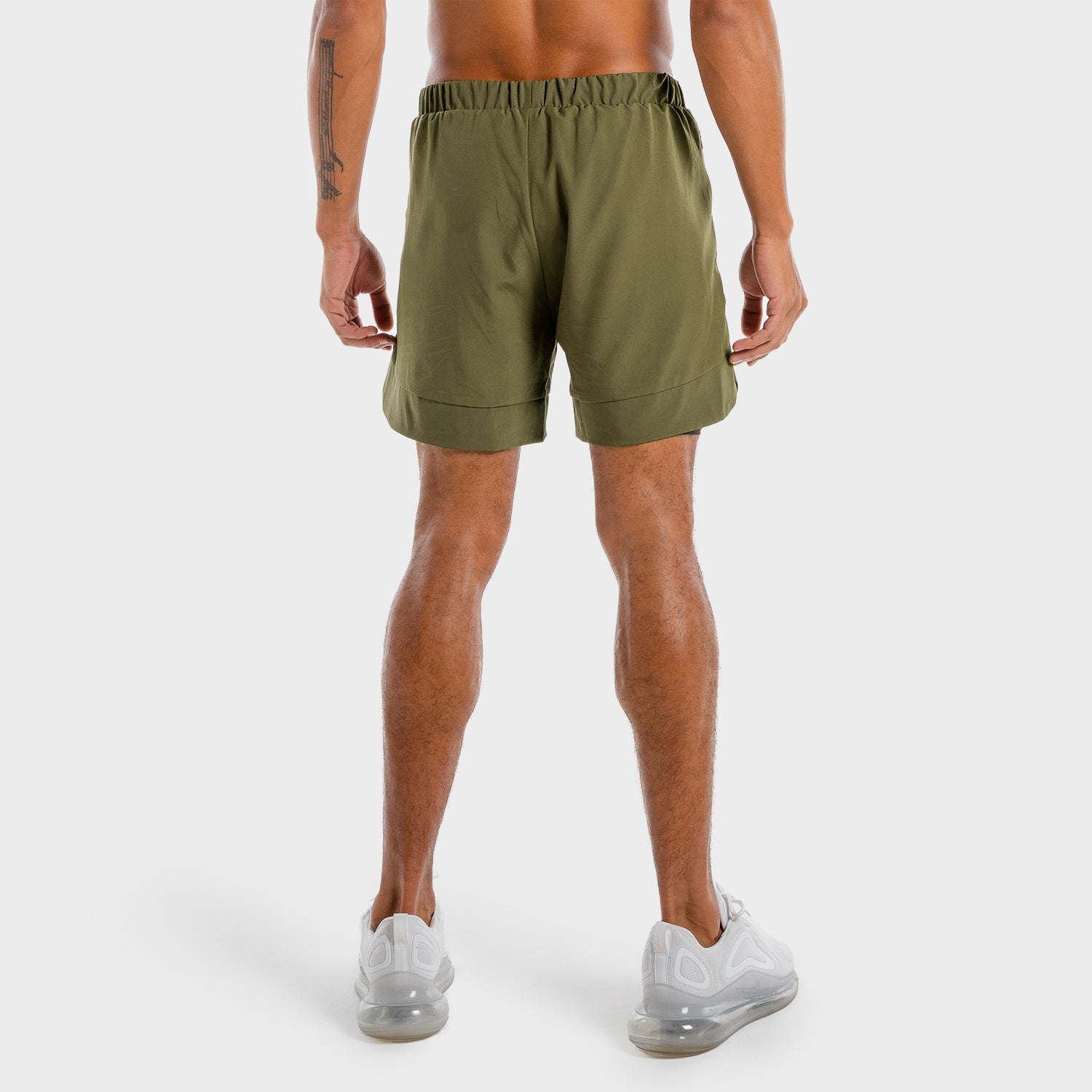 AE, Limitless 2-in-1 Shorts - Khaki And Black