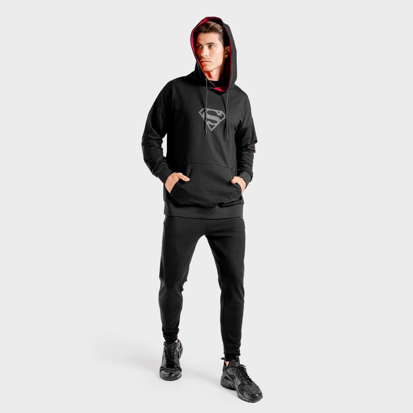 squatwolf-workout-hoodies-for-men-superman-gym-hoodie-black-gym-wear