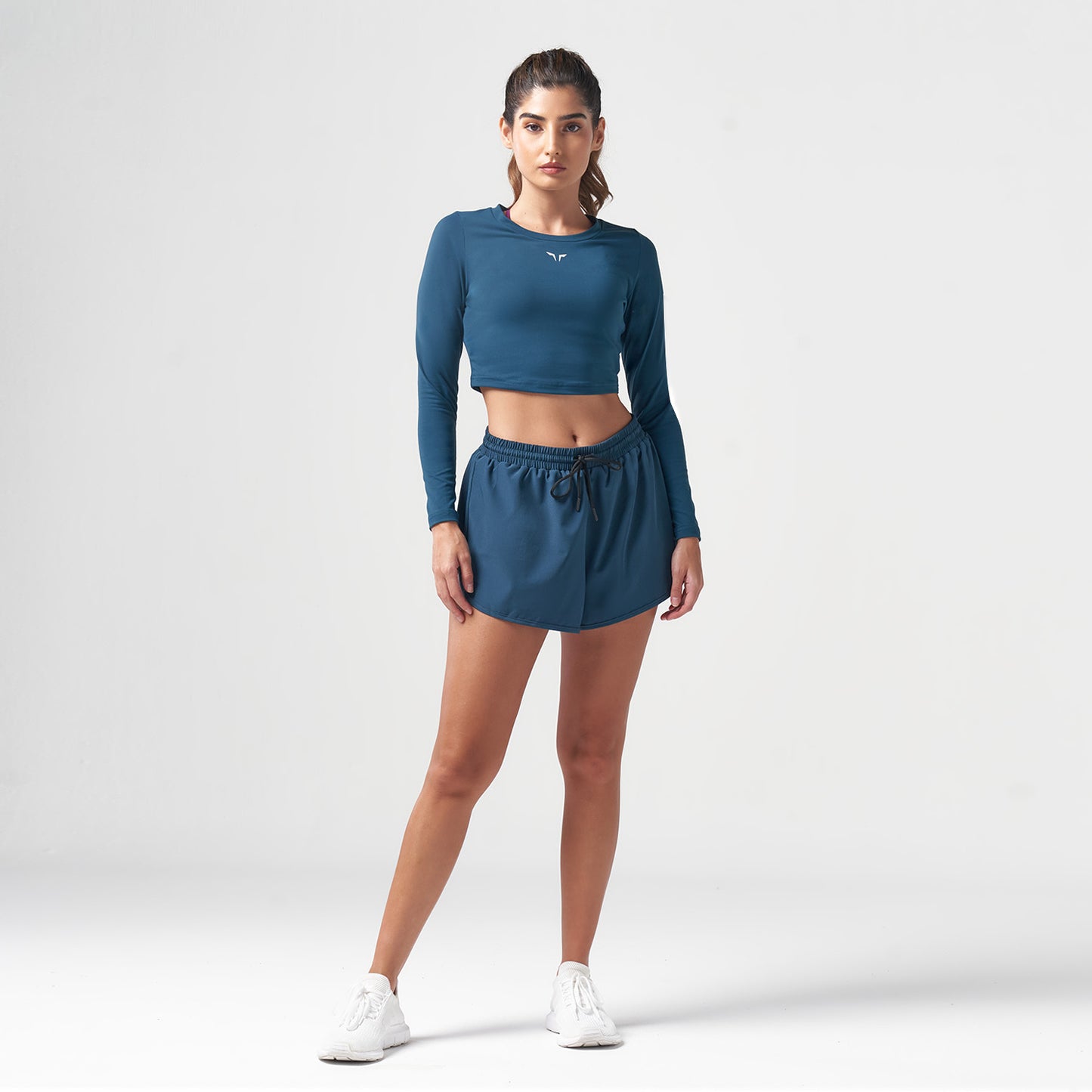 squatwolf-gym-wear-essential-full-sleeves-crop-top-teal-workout-top-for-women