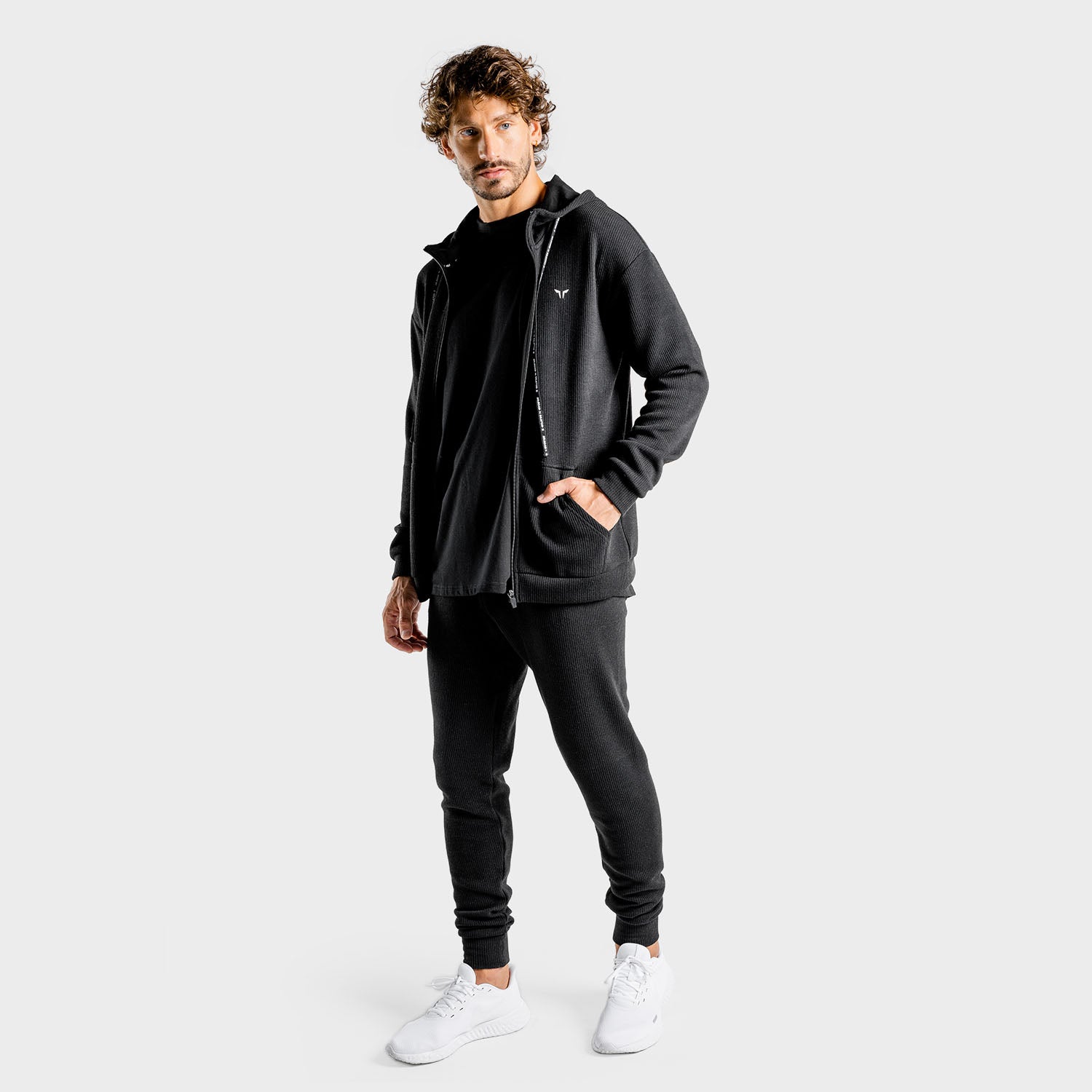 squatwolf-workout-hoodies-for-men-luxe-zip-up-black-gym-wear