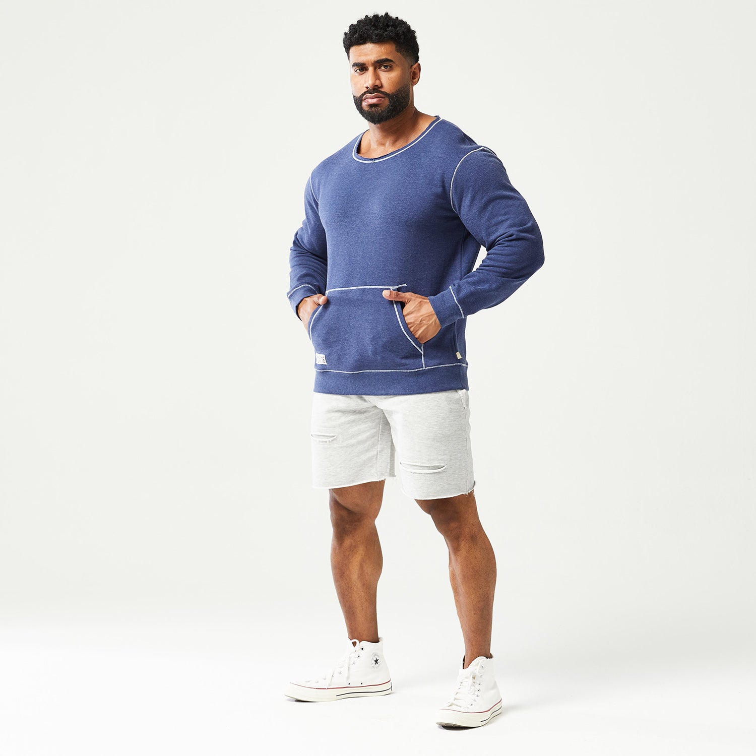squatwolf-gym-wear-golden-era-crew-sweatshirt-patriot-blue-marl-workout-hoodies-for-men