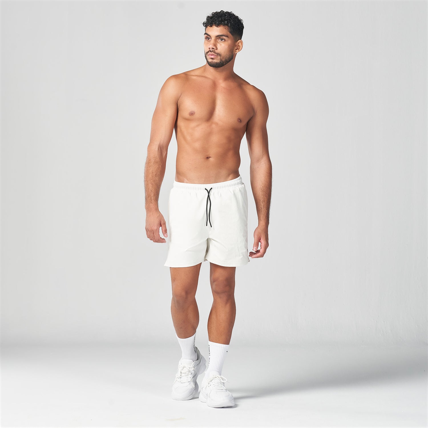 squatwolf-gym-wear-essential-5-inch-shorts-pearl-white-workout-short-for-men