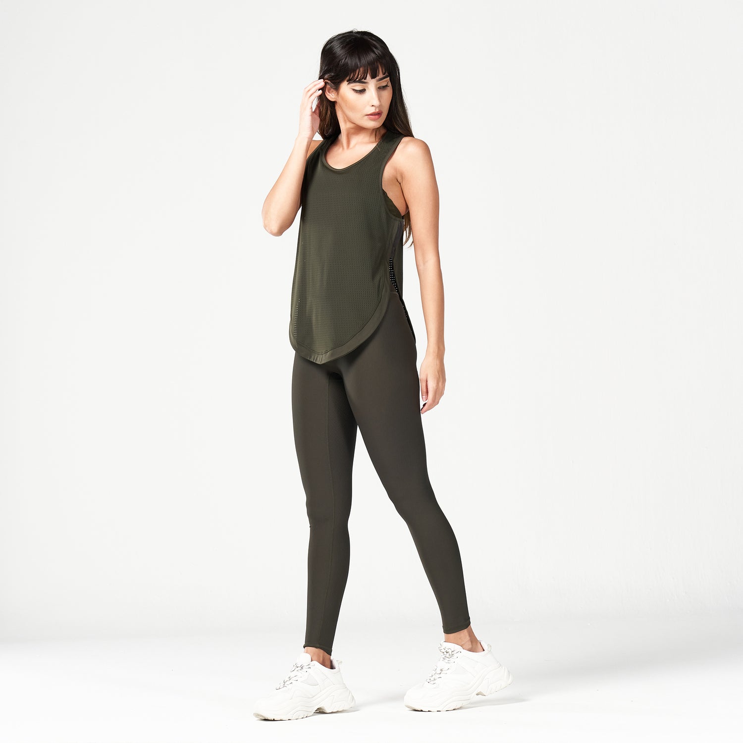squatwolf-workout-clothes-code-all-day-tank-khaki-gym-tank-tops-for-women
