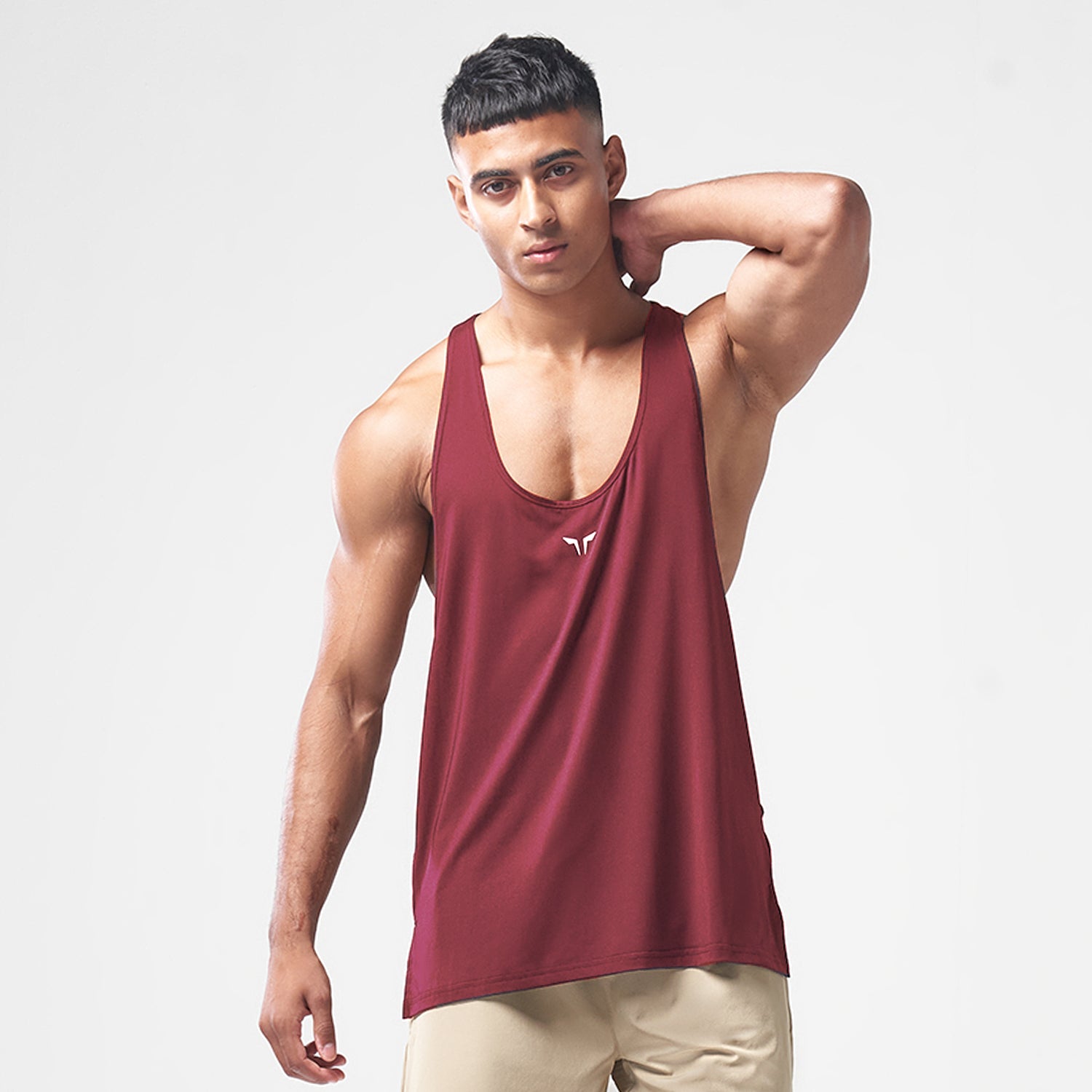 squatwolf-gym-wear-essential-gym-stringer-burgundy-stringer-vests-for-men