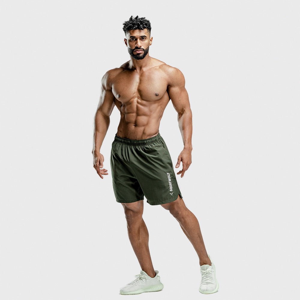 squatwolf-workout-short-for-men-warrior-shorts-olive-gym-wear