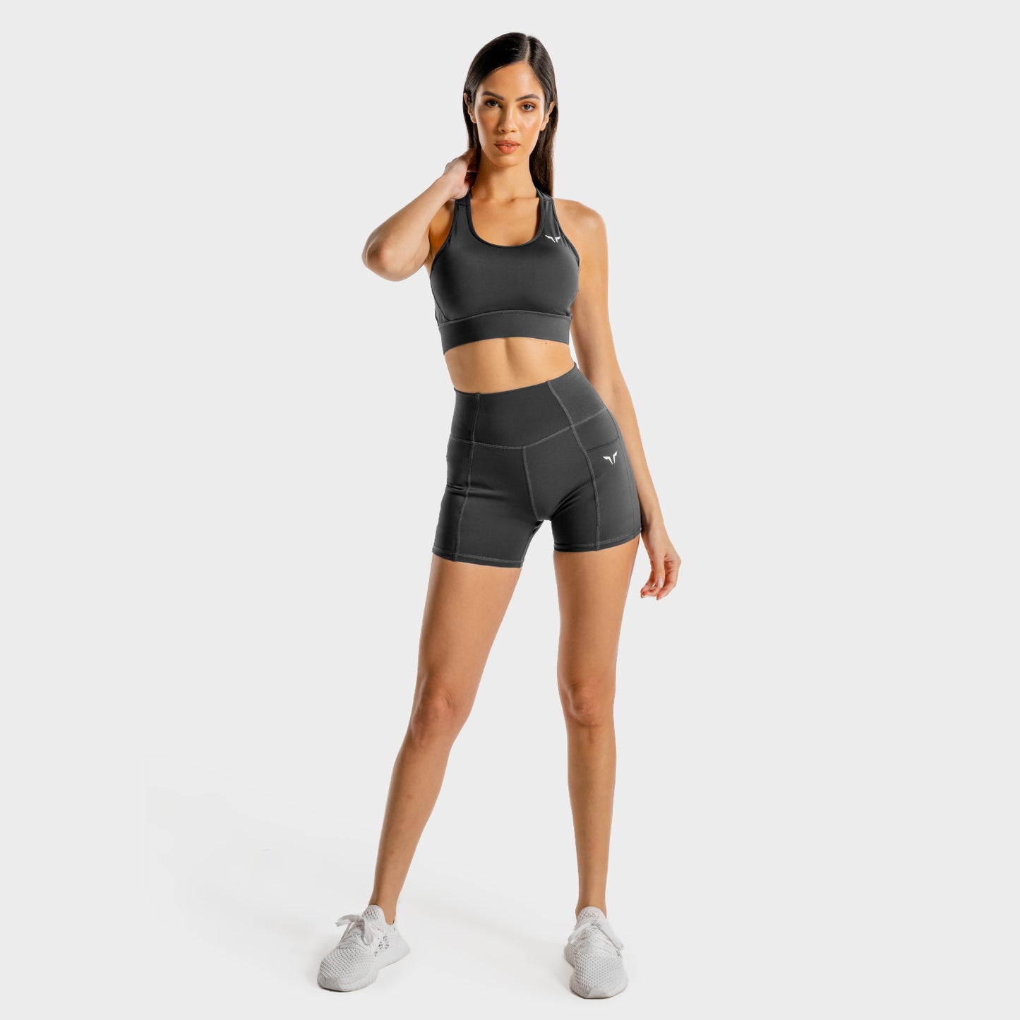 squatwolf-workout-clothes-core-performance-shorts-charcoal-gym-shorts-for-women