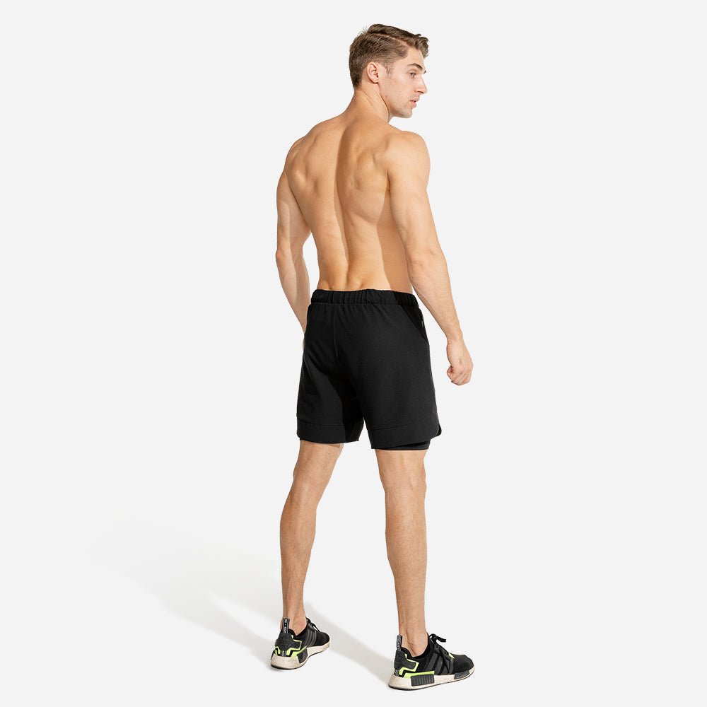 Limitless 2-in-1 Shorts - Black And Black