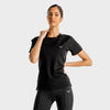 squatwolf-workout-clothes-core-slim-fit-tee-black-gym-t-shirts-for-women