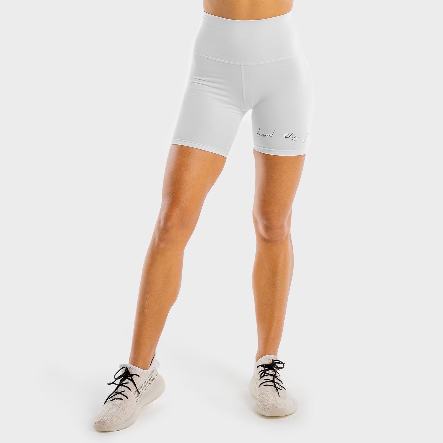 squatwolf-shorts-for-women-vibe-cycling-shorts-white-workout-clothes
