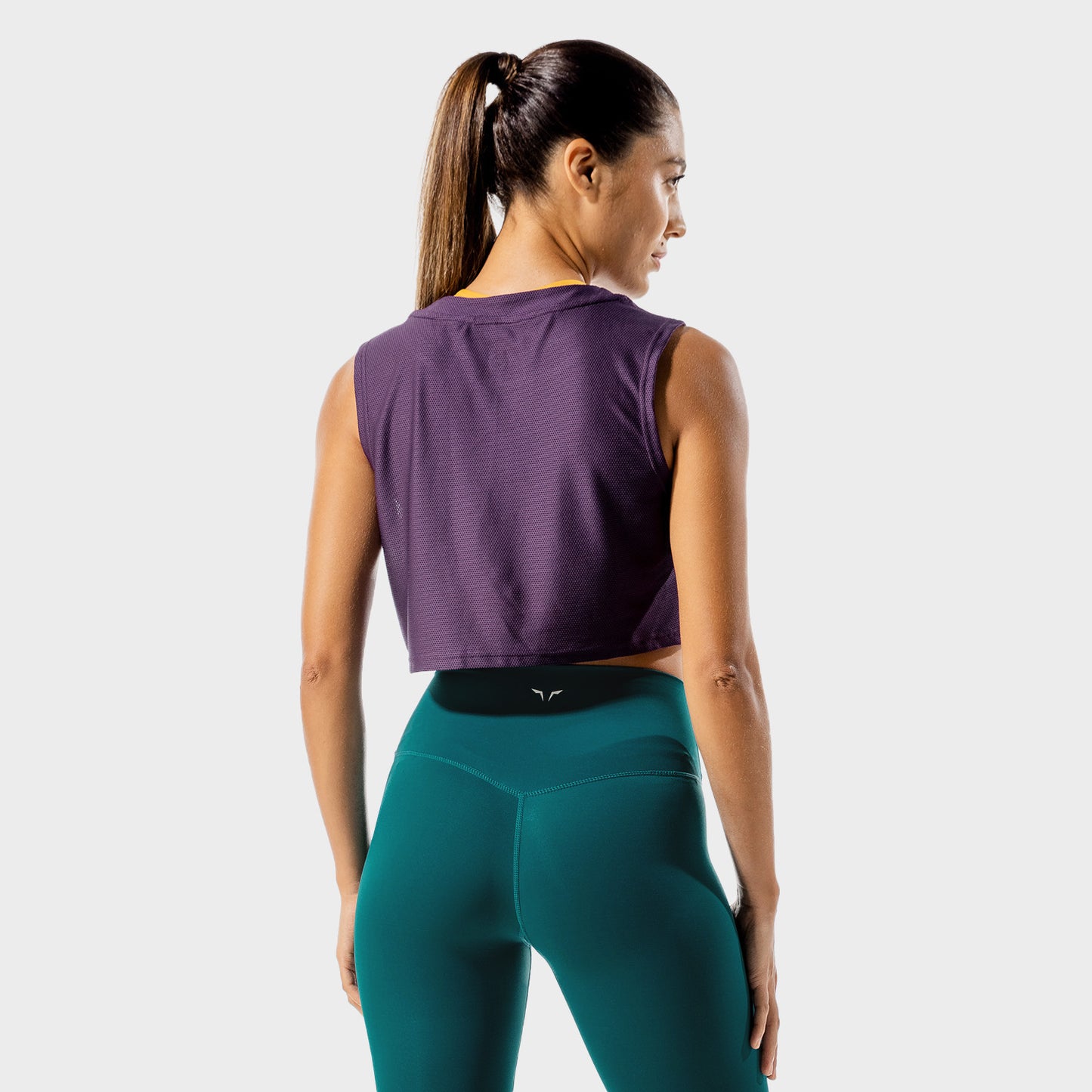 squatwolf-gym-t-shirts-for-women-limitless-crop-top-purple-workout-clothes