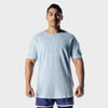 squatwolf-workout-shirts-golden-era-waffle-top-bluebell-gym-wear-for-men