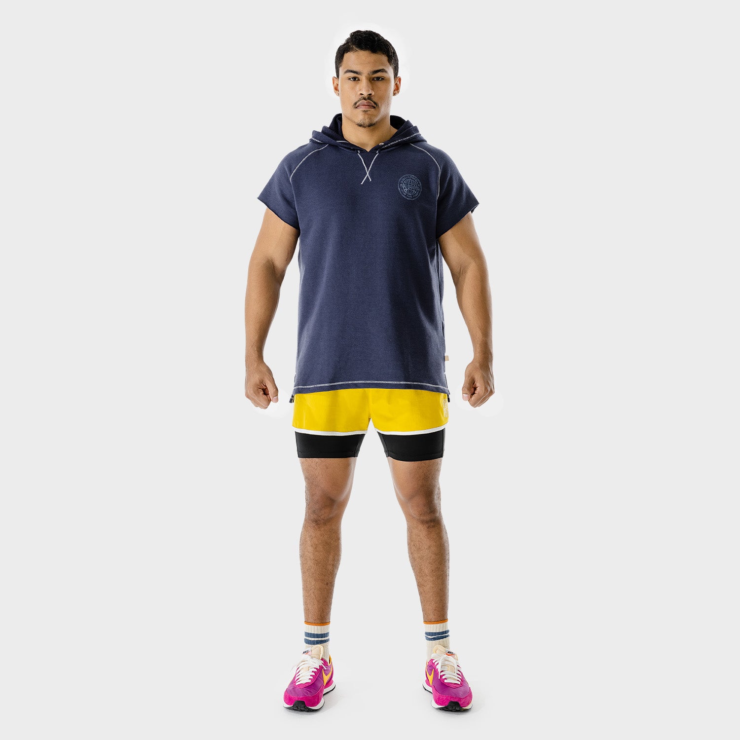 squatwolf-gym-wear-golden-era-sleeveless-hoodie-blue-workout-hoodies-for-men