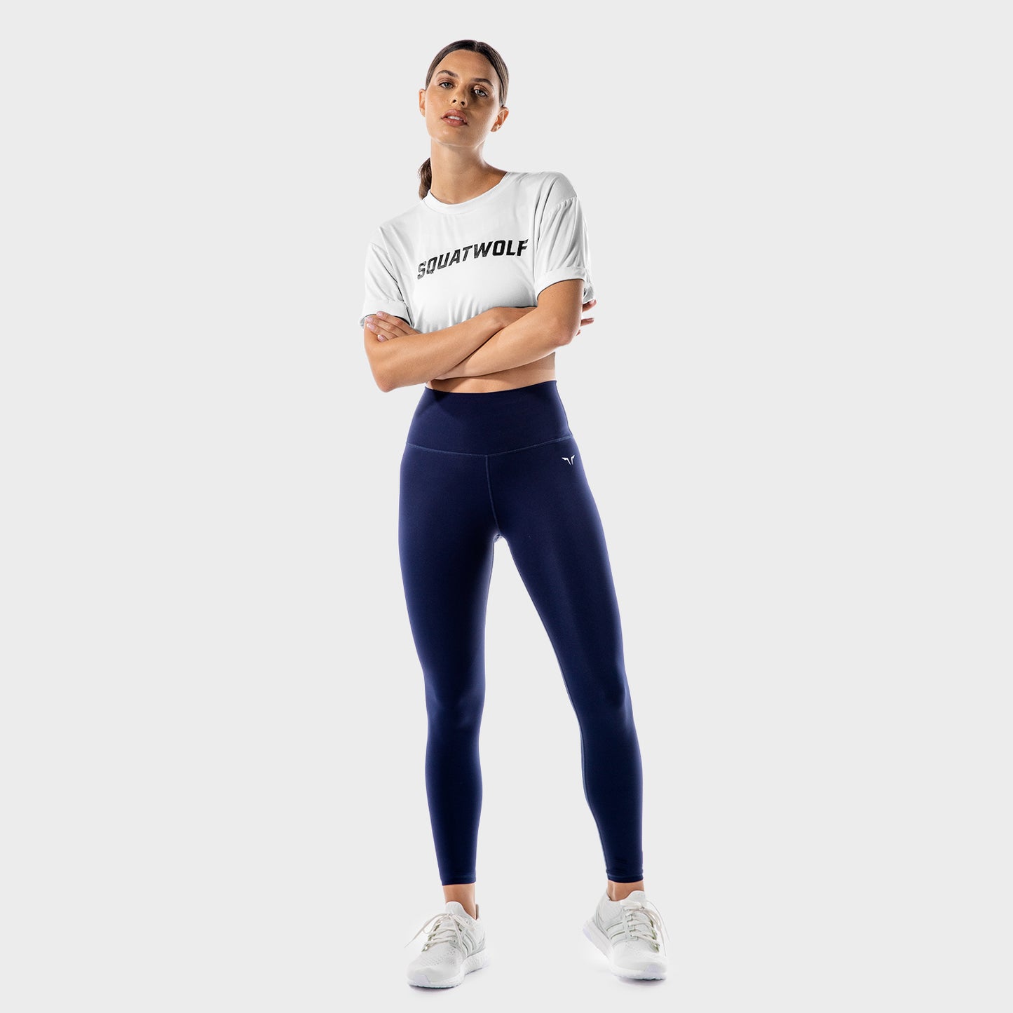 squatwolf-gym-t-shirts-for-women-iconic-crop-tee-white-workout-clothes