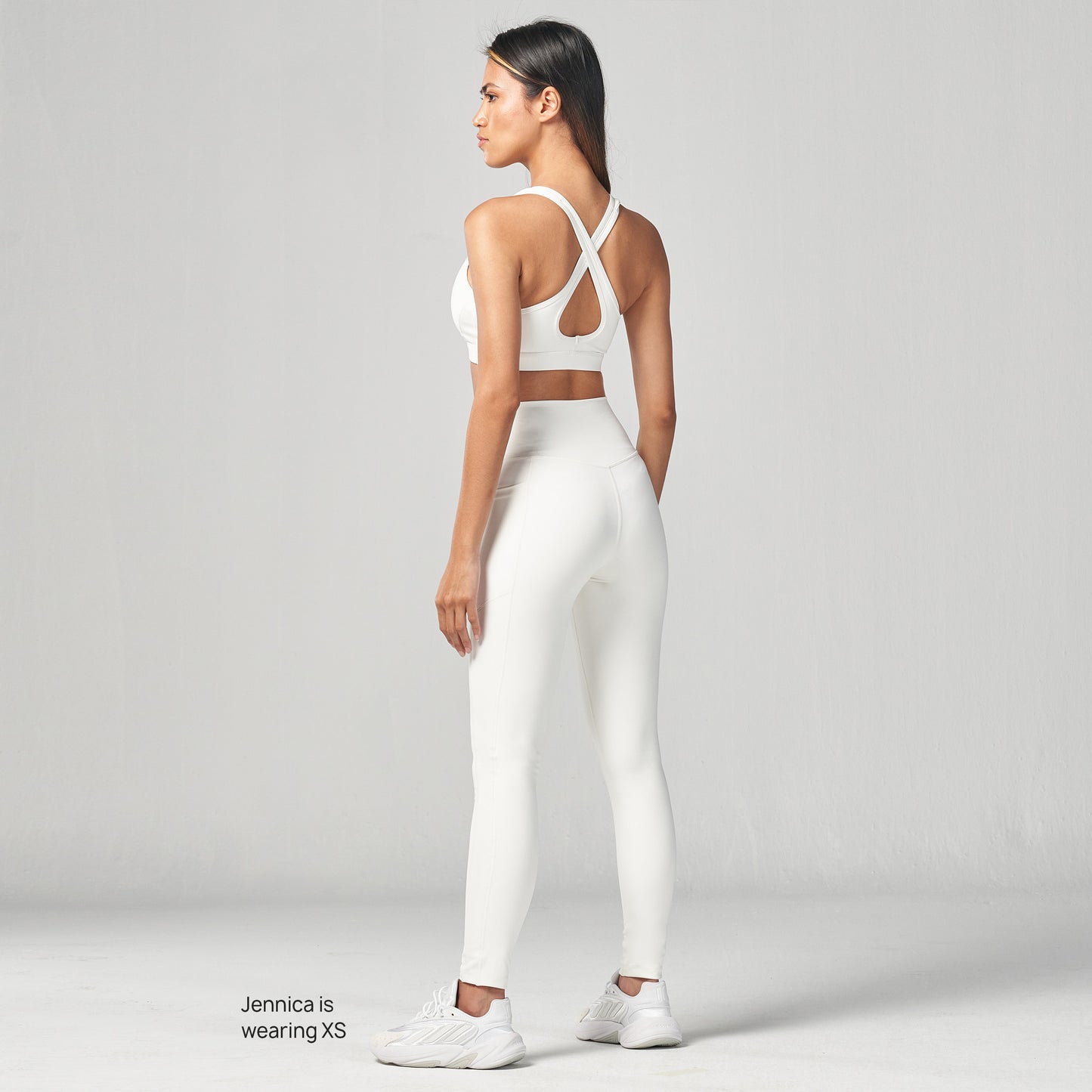 Geometric White Leggings Seamless White Yoga Pants With Cube Pattern All  Over Print, Non See Through Squat Approved Perfect for Crossfit -   Canada