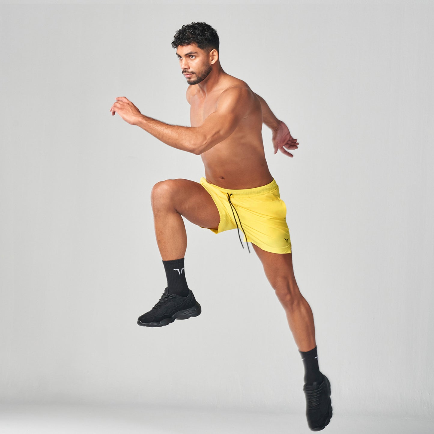squatwolf-gym-wear-essential-5-inch-shorts-yellow-workout-short-for-men