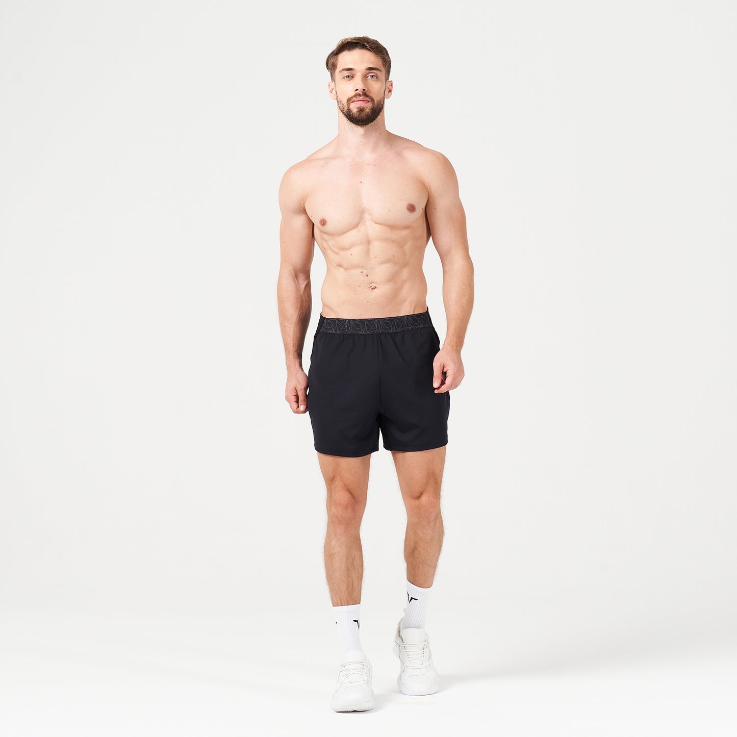 squatwolf-gym-wear-lab360-tdry-flex-shorts-black-workout-short-for-men