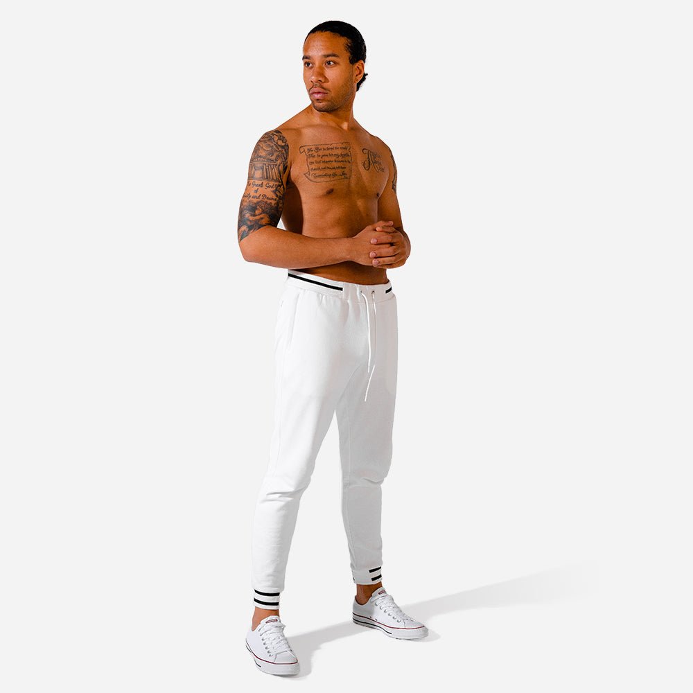 squatwolf-workout-pants-for-men-hybrid-joggers-white-gym-wear