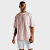 squatwolf-workout-shirts-for-men-luxe-oversize-tee-salmon-gym-wear
