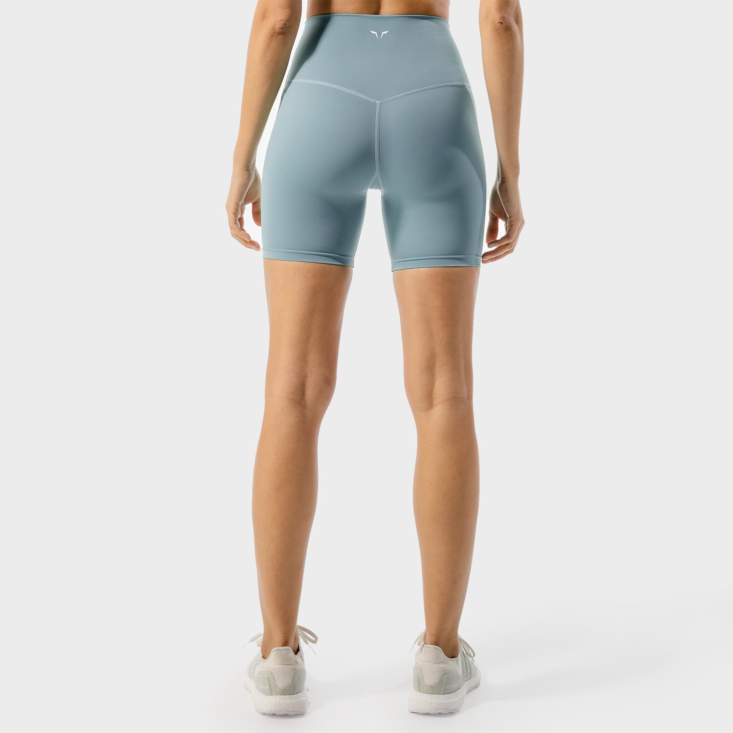 squatwolf-workout-clothes-core-agile-shorts-blue-gym-shorts-for-women