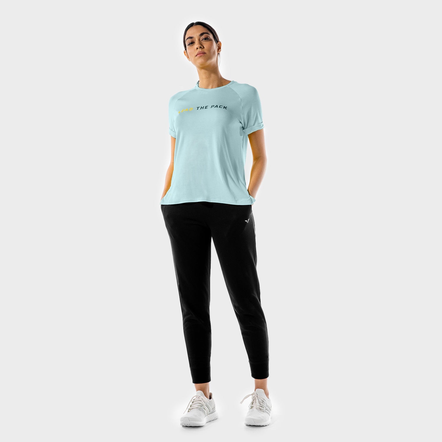 squatwolf-gym-t-shirts-for-women-the-pack-tee-blue-workout-clothes