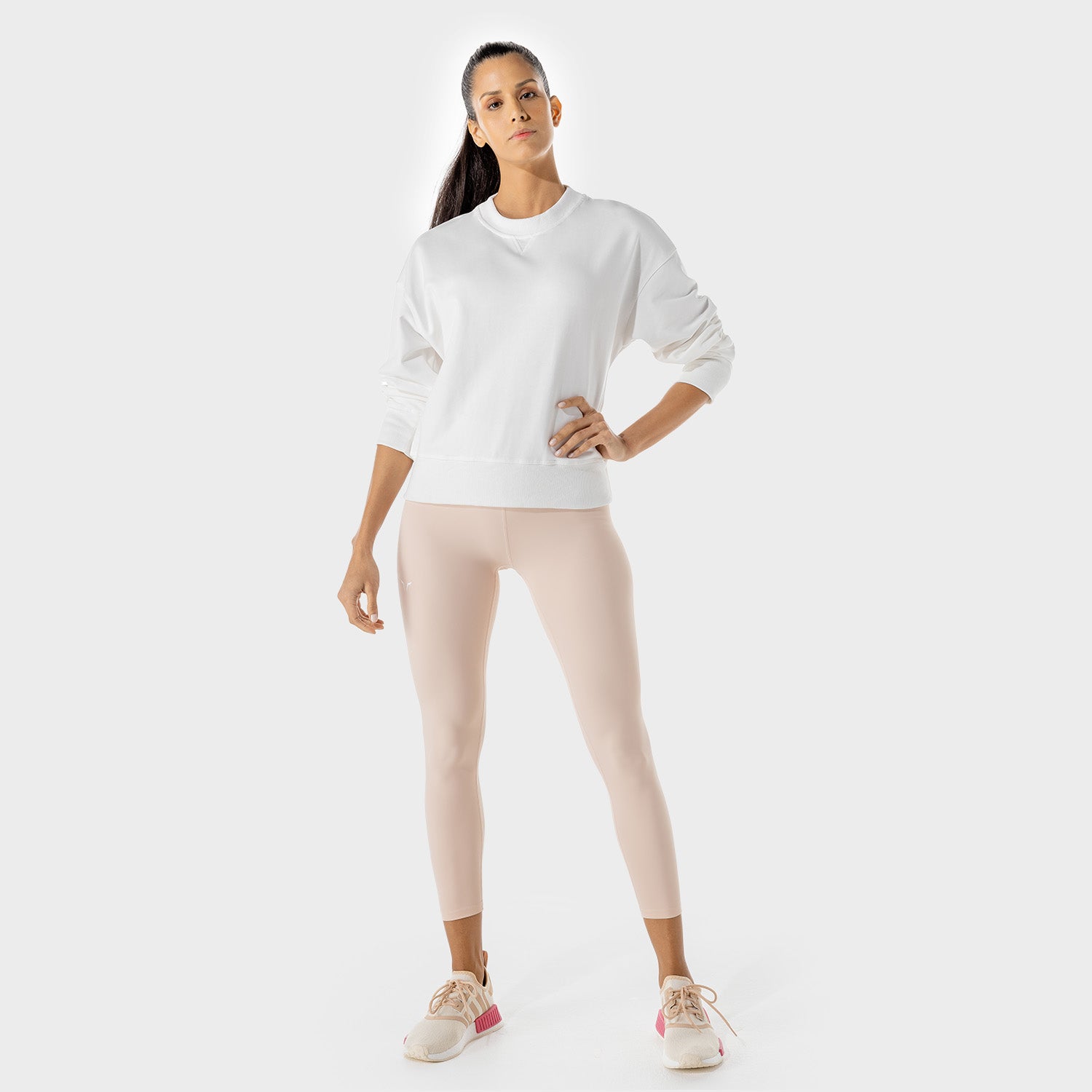 squatwolf-workout-clothes-womens-fitness-sweatshirt-white-gym-t-shirts