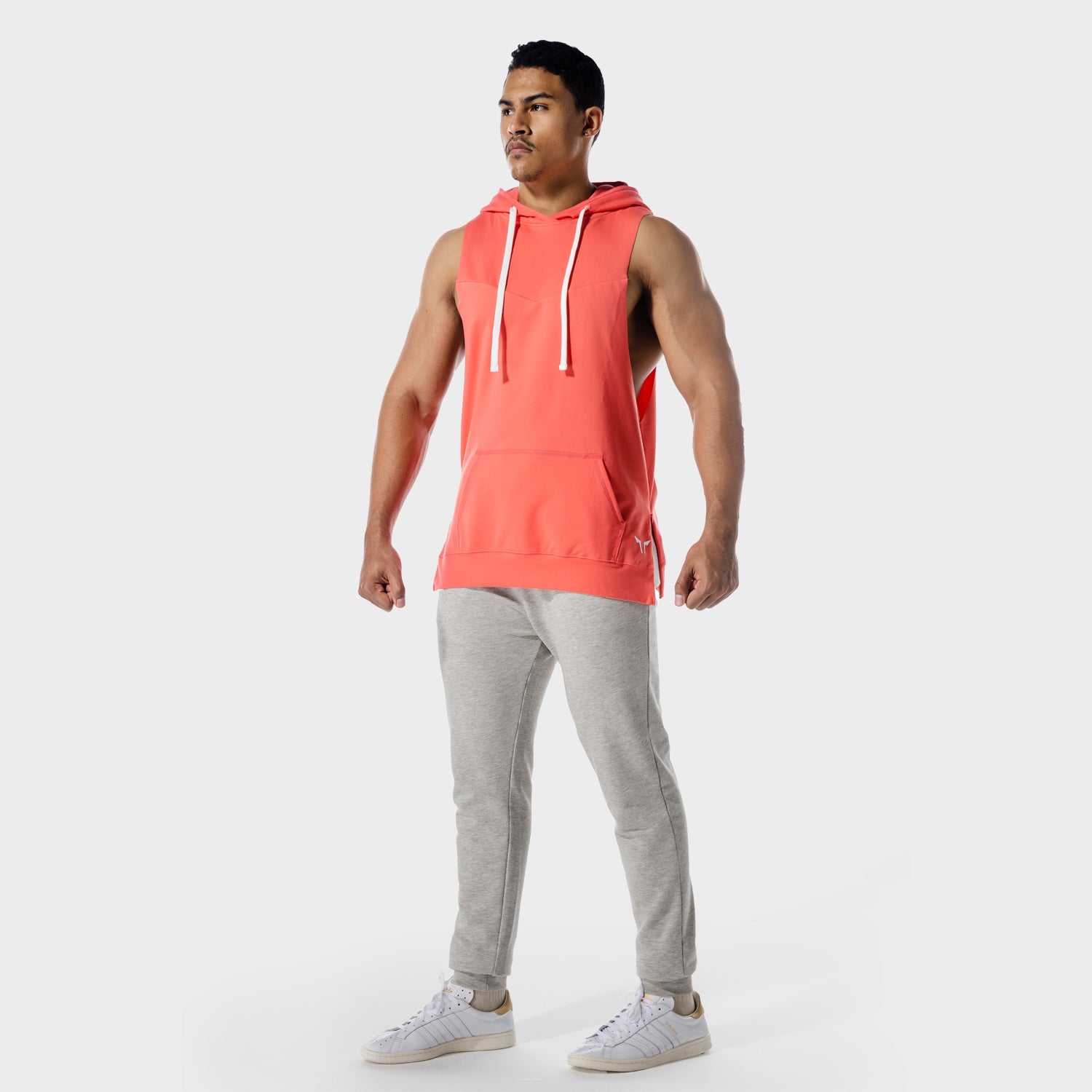 squatwolf-sleeveless-gym-hoodies-adonis-coral-workout-clothes-for-men