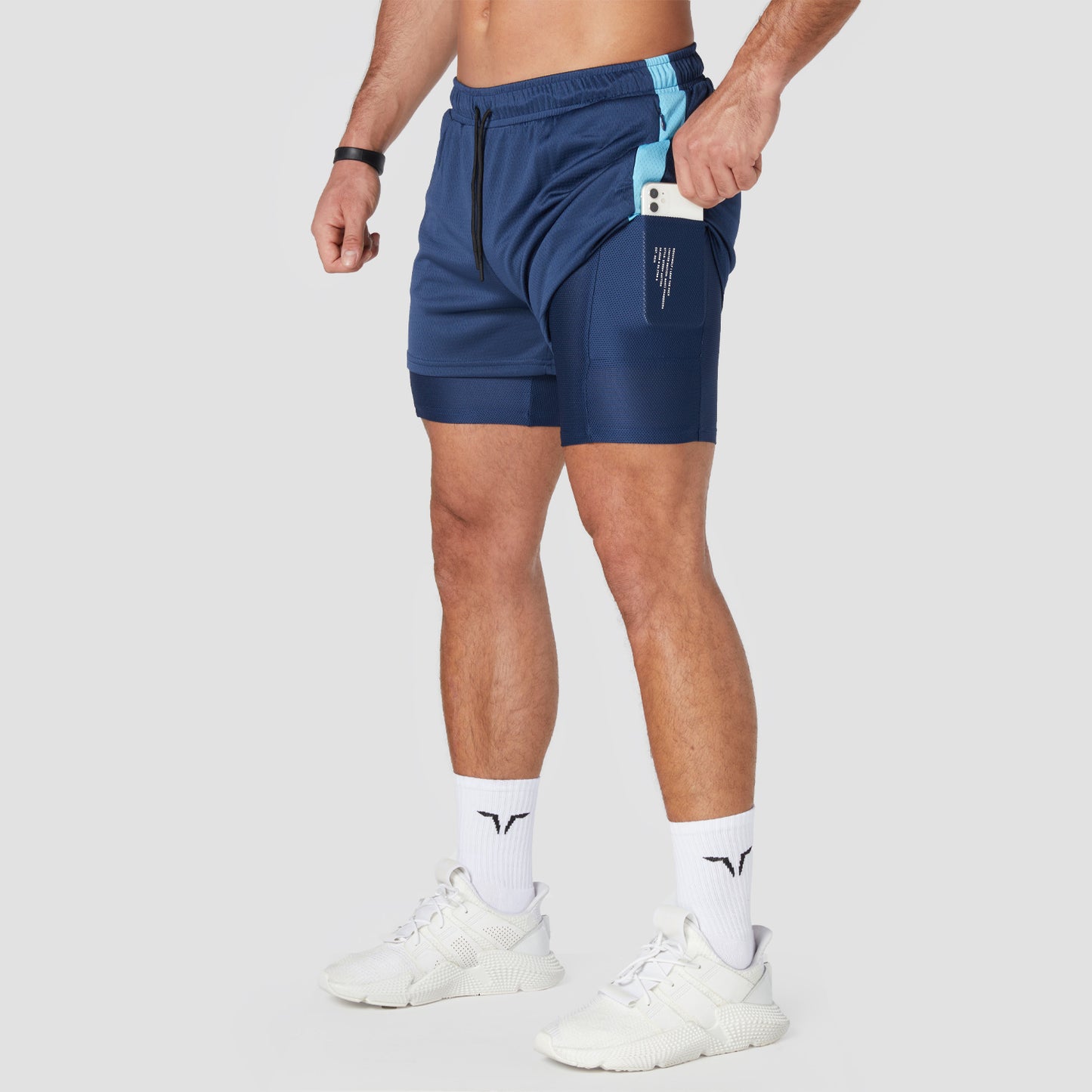 squatwolf-gym-wear-hybrid-performance-2-in-1-shorts-navy-workout-shorts-for-men