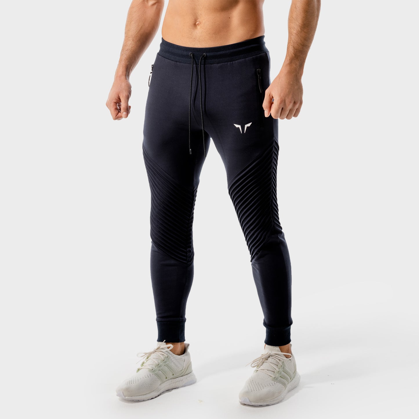 squatwolf-workout-pants-for-men-statement-ribbed-joggers-navy-gym-wear