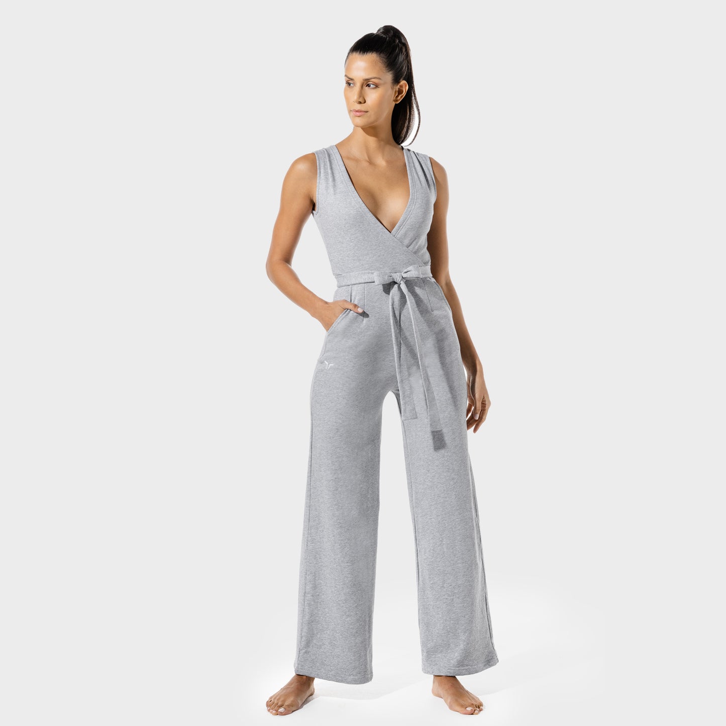 squatwolf-athletic-tops-womens-fitness-wrap-jumpsuit-grey-marl
